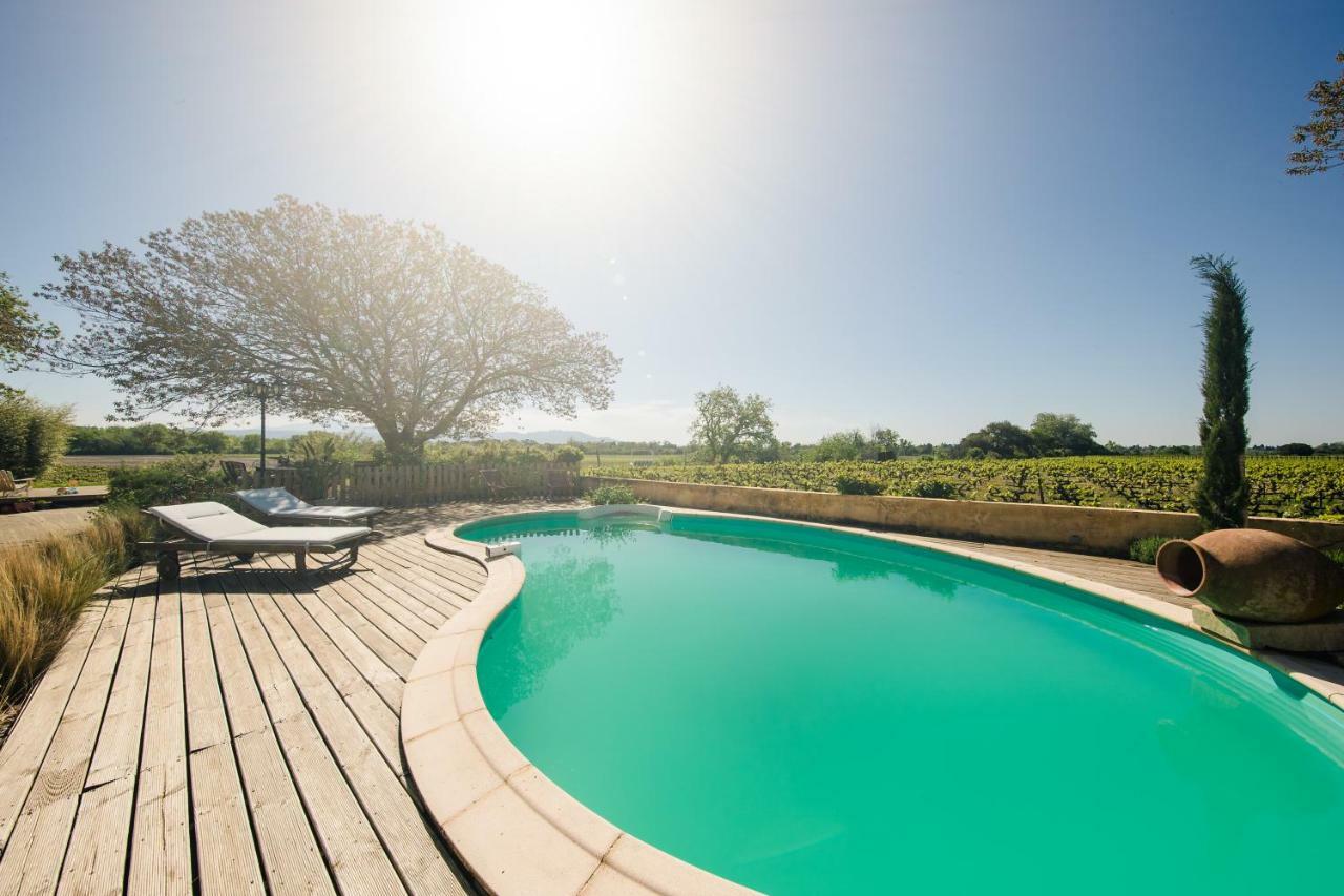 Domaine Rouge-Bleu Bed & Breakfast Sainte-Cécile-les-Vignes Екстериор снимка